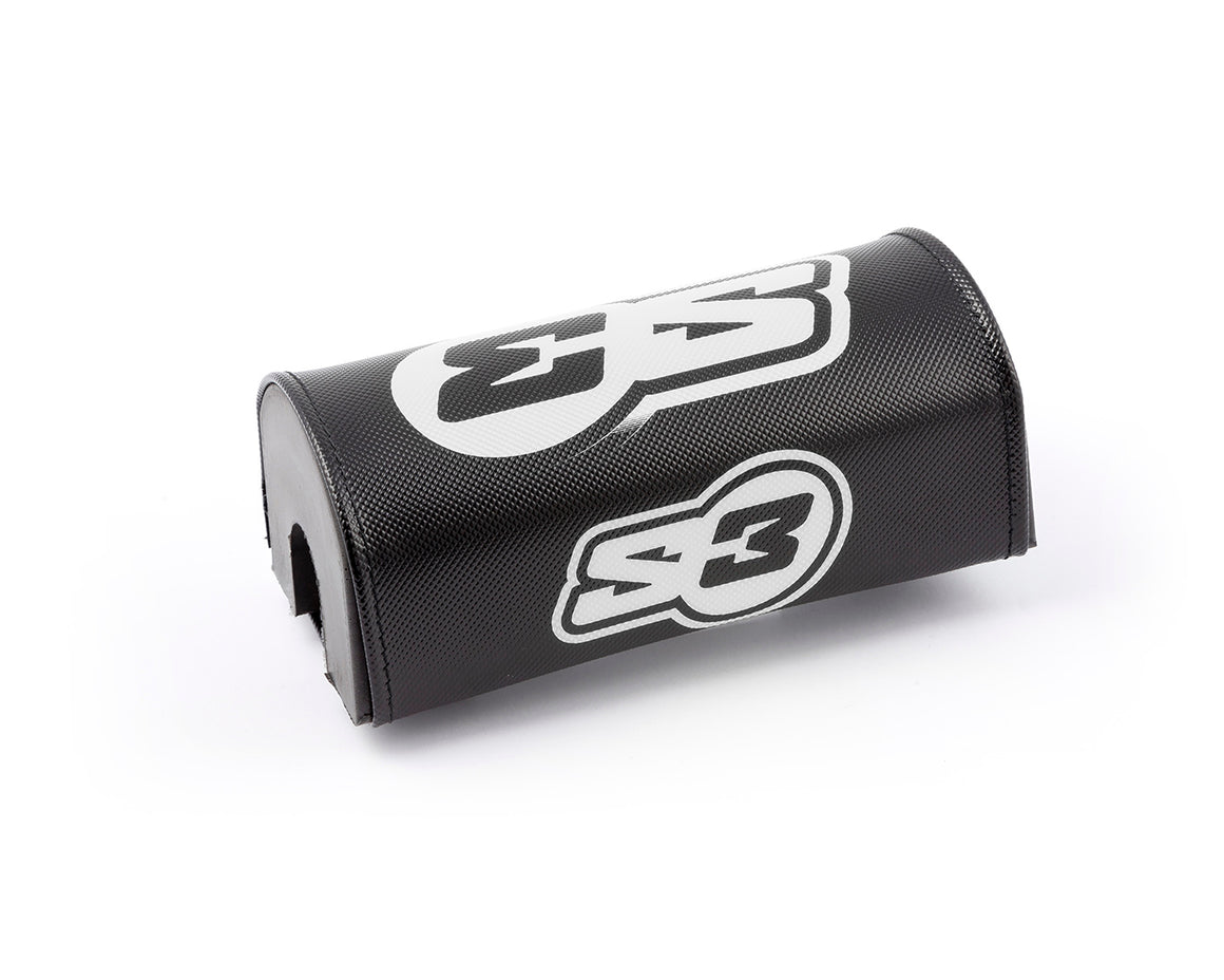 S3 Parts HANDLEBAR PROTEC ENDURO/CROSS BLK/WHITE