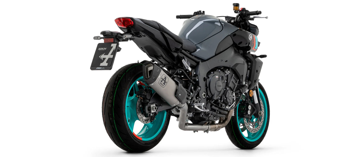 Arrow Yamaha MT-10 2022-2024 – Non catalized titanium link-pipe | Femon Parts