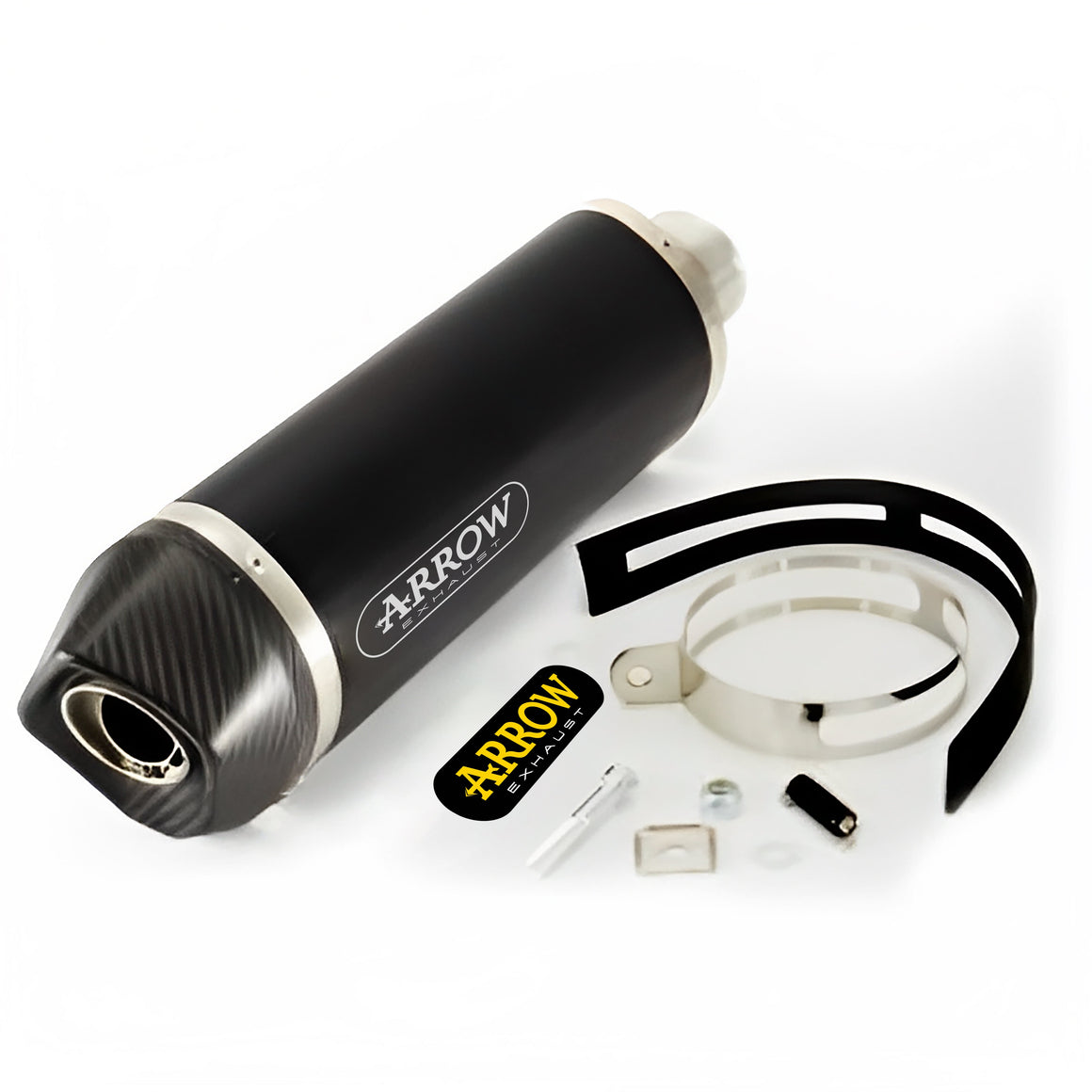 Arrow BMW K 1300 R 2009-2016 – Maxi Race-Tech aluminium silencer with carby end cap | Femon Parts