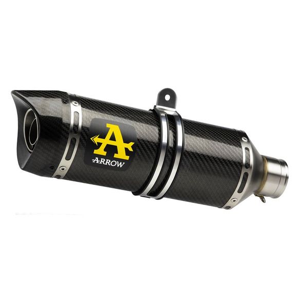 Arrow Honda CBR 600 RR 2013-2016 – Indy-Race carby silencer with carby end cap | Femon Parts