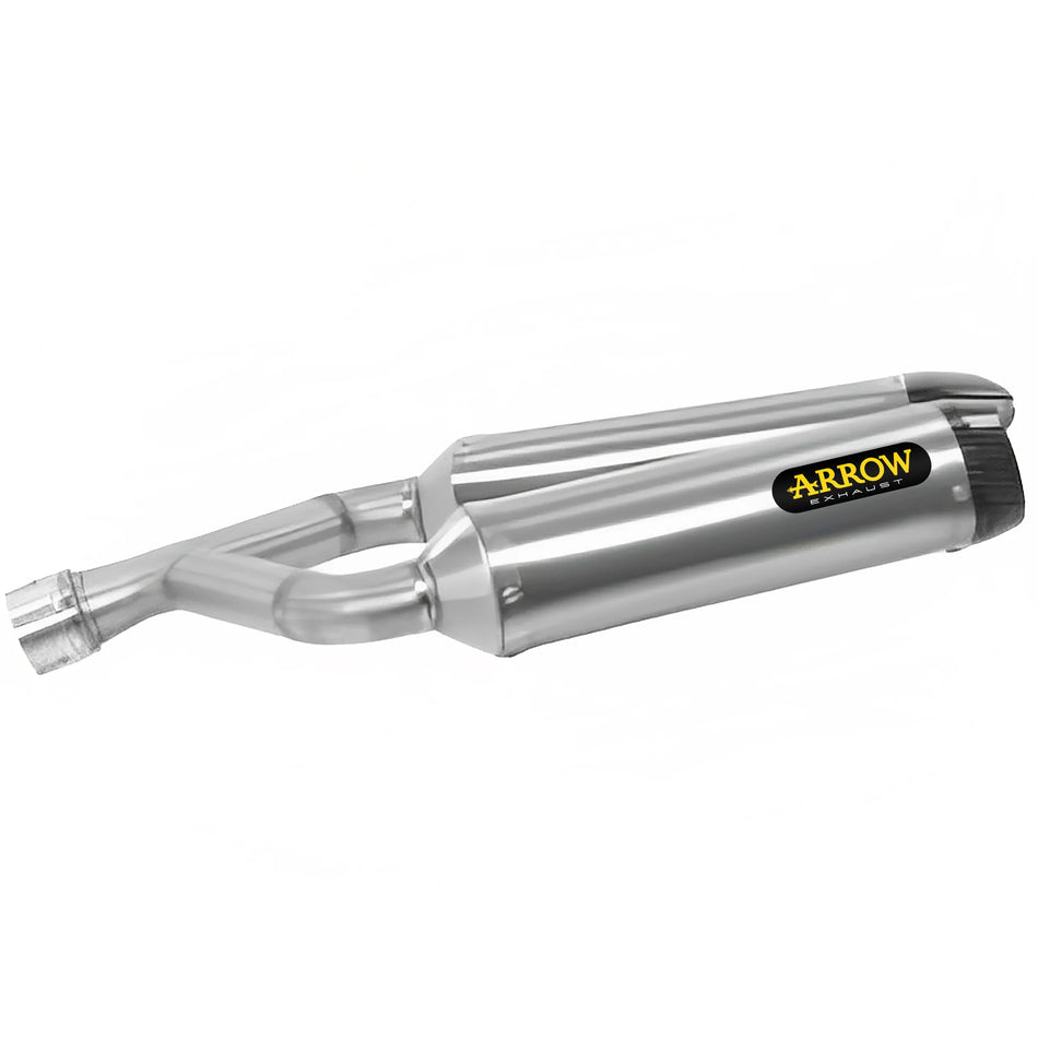 Arrow Aprilia DORSODURO 750 2009-2017 – Aluminium Thunder silencers (right and left) with carbon end cap
