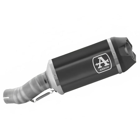Arrow Kawasaki ZX-10RR 2021-2023 – Indy Race aluminium silencer with carby end cap with titanium link pipe | Femon Parts
