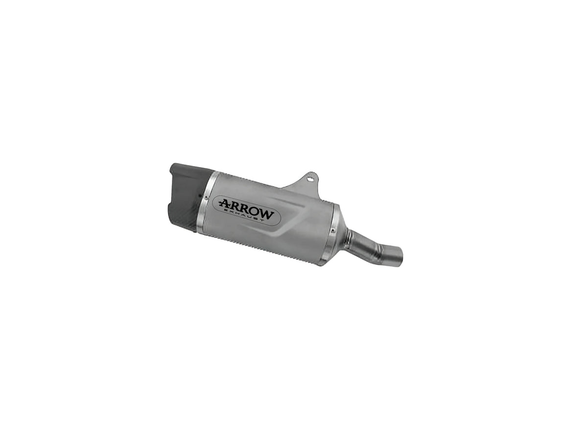 Arrow CF Moto 450NK / 450SR 2023-2024 – Indy Race EVO Titanium silencer with carby end cap | Femon Parts