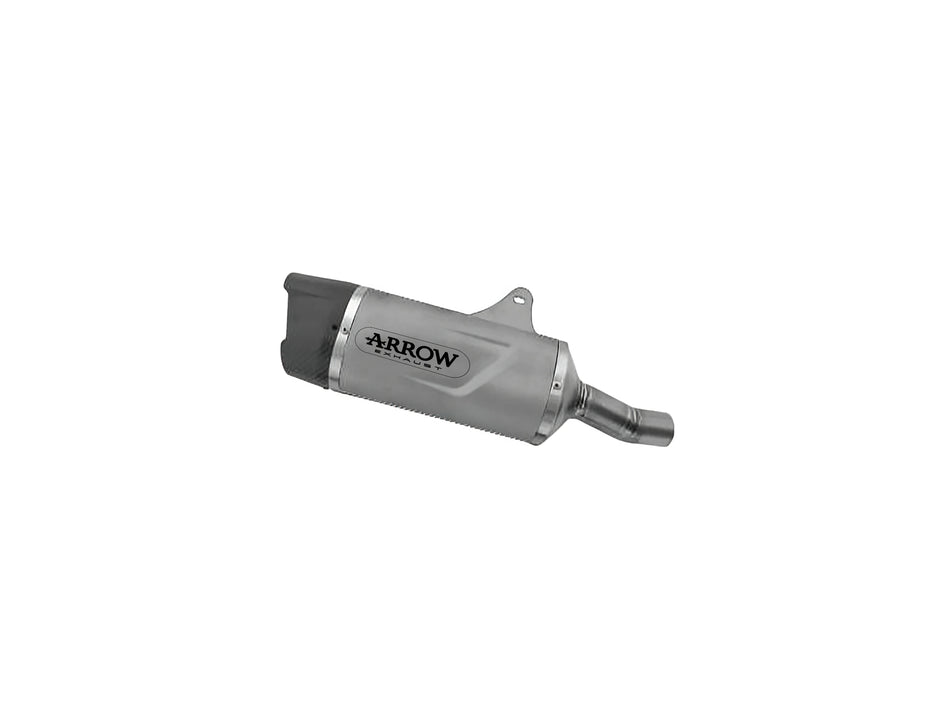 Arrow CF Moto 450NK / 450SR 2023-2024 – Indy Race EVO Titanium silencer with carby end cap | Femon Parts