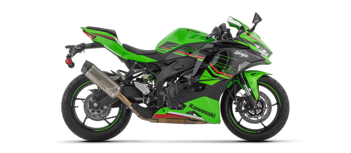 Arrow einddemper titanium Kawasaki ZX-4R 2024-2025 Indy Race EVO