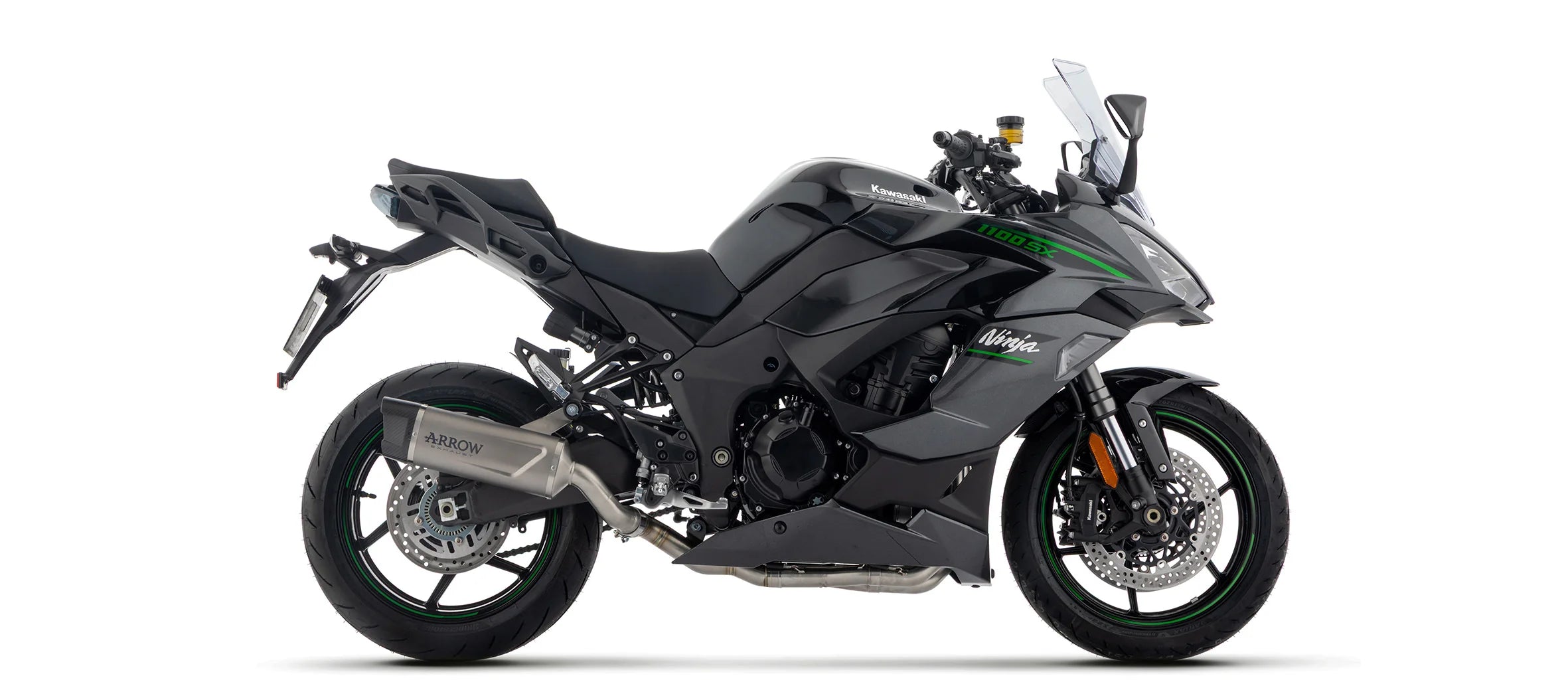 Arrow einddemper titanium Honda CBR 500 R 2024-2025 Indy Race EVO