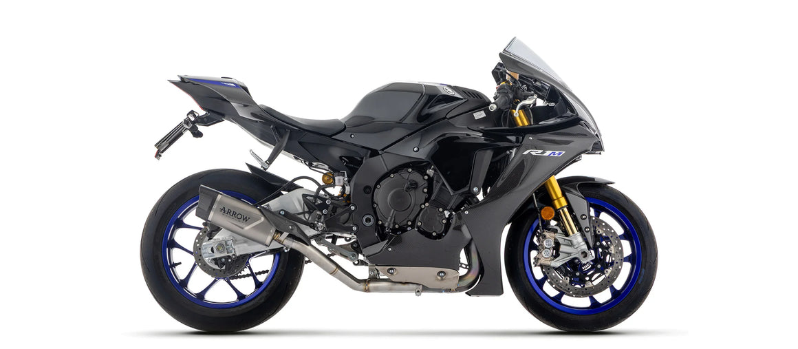 Arrow Yamaha YZF R1 2025 – Indy Race EVO Titanium silencer with carby end cap | Femon Parts