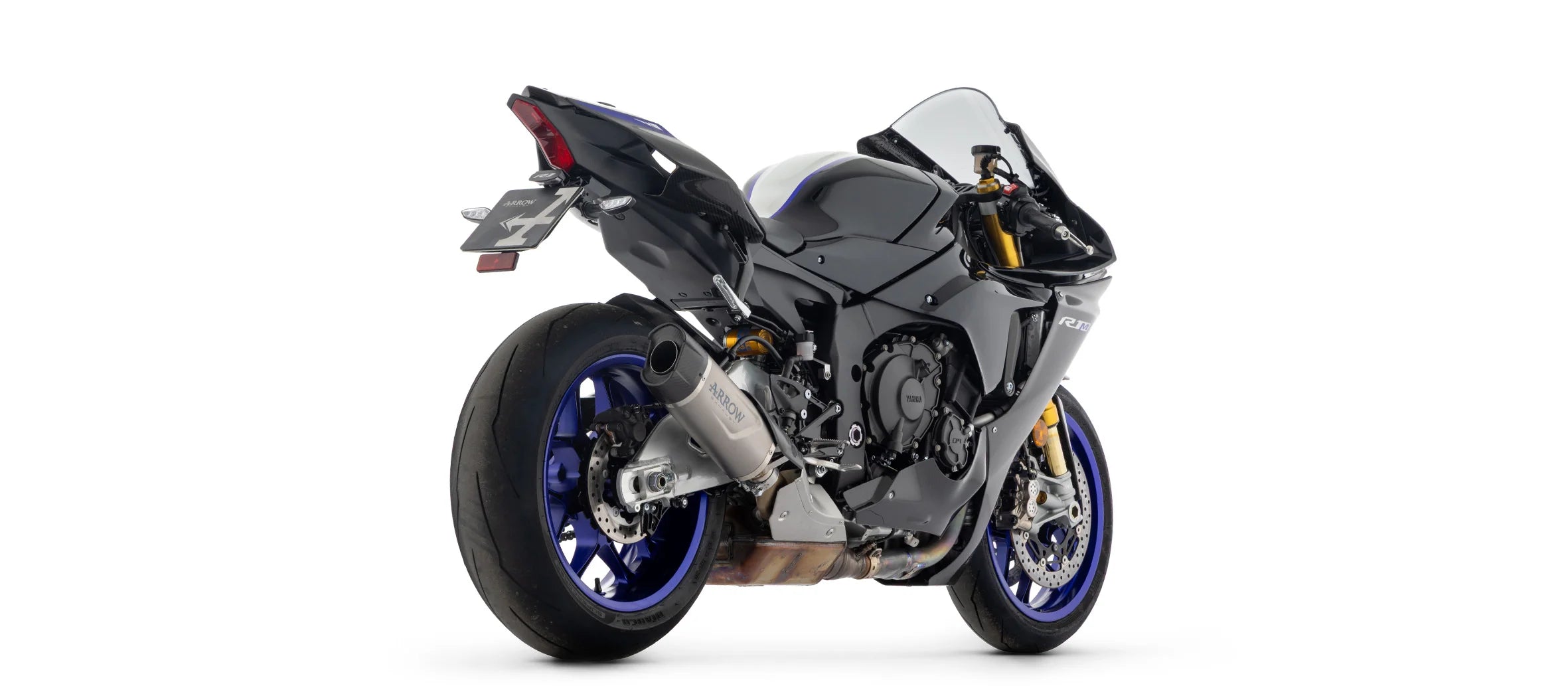 Arrow Yamaha YZF R1 2025 – Indy Race EVO Titanium silencer with carby end cap | Femon Parts