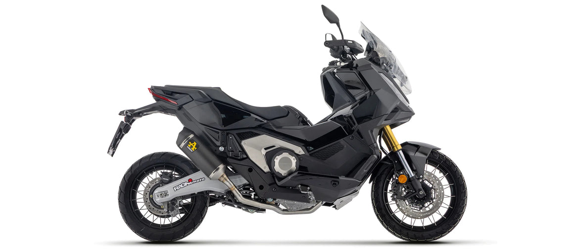 Arrow Honda X-ADV 750 2025 – Race-Tech carboni fibre silencer with carby end cap - short version | Femon Parts