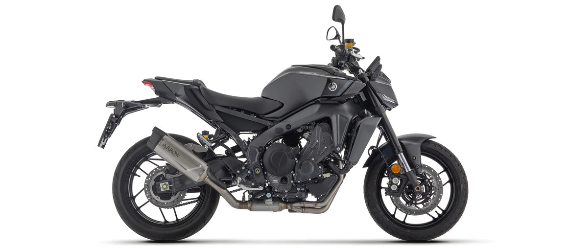 Arrow Yamaha MT-09 / MT-09 SP (35Kw) 2024-2025 – Homologated full system with Indy Race EVO titanium silencer | Femon Parts