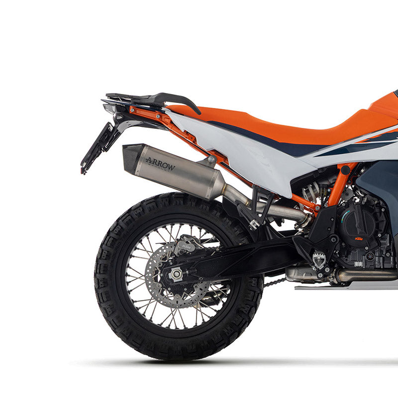 Arrow Husqvarna Norden 901 2024-2025 – Race-Tech aluminium silencer with carby end cap | Femon Parts
