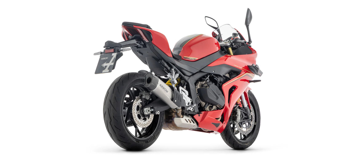 Arrow QJMOTOR SRK 800 RR 2025 – Indy Race EVO Titanium silencer with carby end cap | Femon Parts