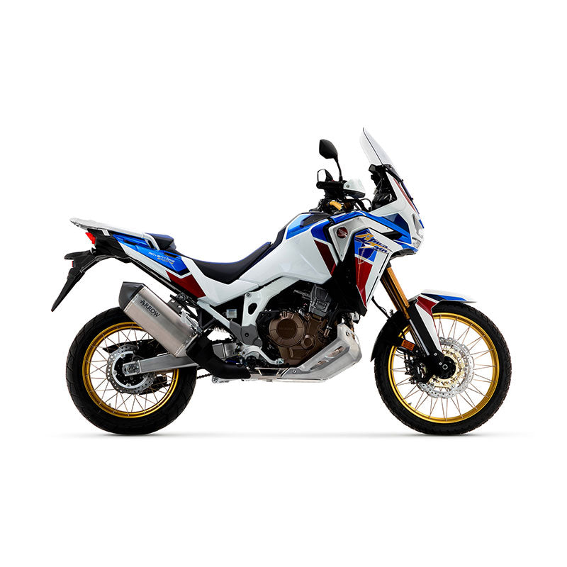Arrow Honda Africa Twin CRF 1100 L 2020-2023 – Sonora titanium silencer with carby end cap | Femon Parts