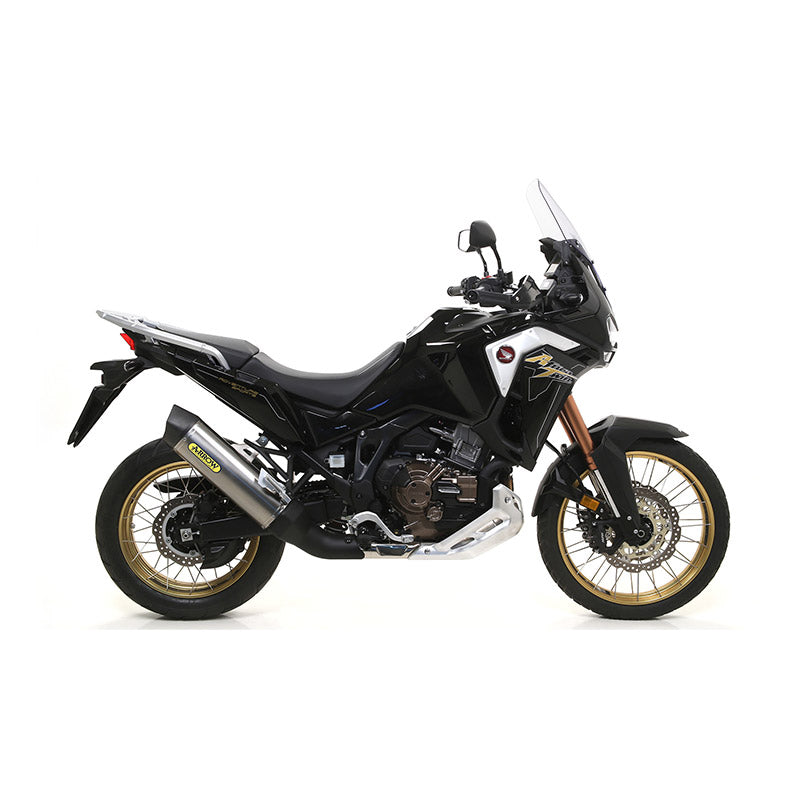 Arrow Honda Africa Twin 1100 AdvSport 2024-2025 – Maxi Race-Tech aluminium silencer with carby end cap | Femon Parts
