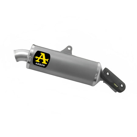 Arrow Aprilia TUAREG 660 2022-2024 – Indy Race Titanium silencer with steel end cap | Femon Parts