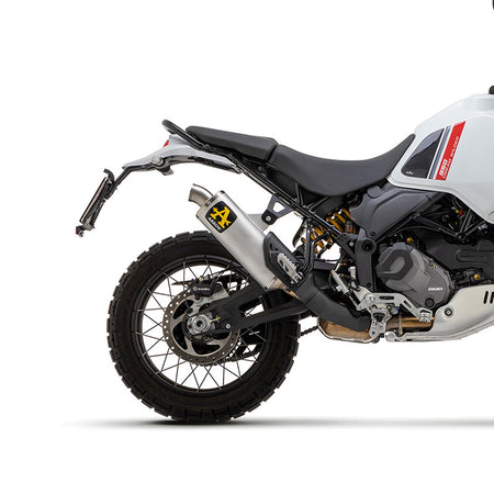 Arrow Ducati Desert X 950 2022-2025 – Indy Race aluminium silencer with steel end cap | Femon Parts