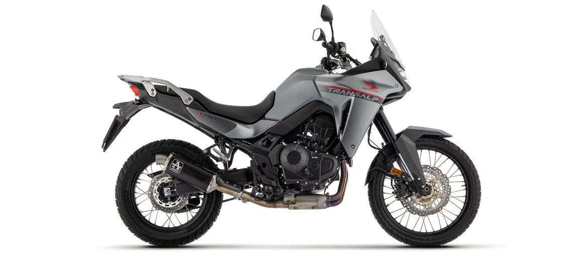Arrow Honda XL 750 TRANSALP 2023-2024 – Indy Race aluminium silencer with steel end cap | Femon Parts
