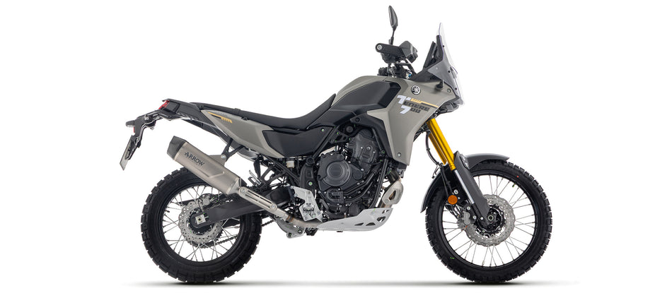 Arrow silencer aluminium Yamaha Ténéré 700 2025/2026 Explorer