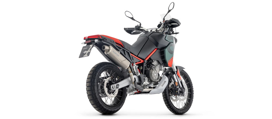 Arrow Aprilia TUAREG 660 2025 – Indy Race EVO Titanium silencer with steel end cap