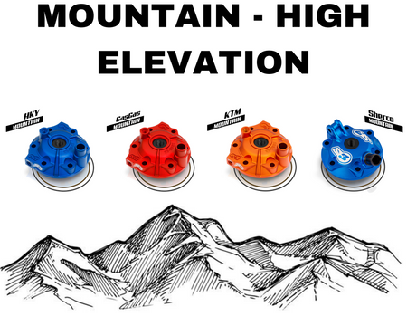 S3 Parts MOUNTAIN HEAD KTM 300 ORANGE ->17