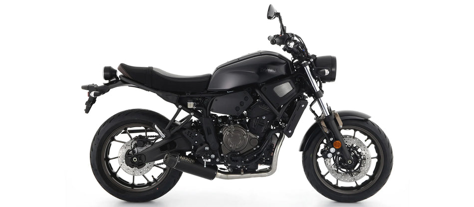 Arrow Yamaha XSR 700 2021-2024 – Rebel silencer with aluminium polish end cap | Femon Parts