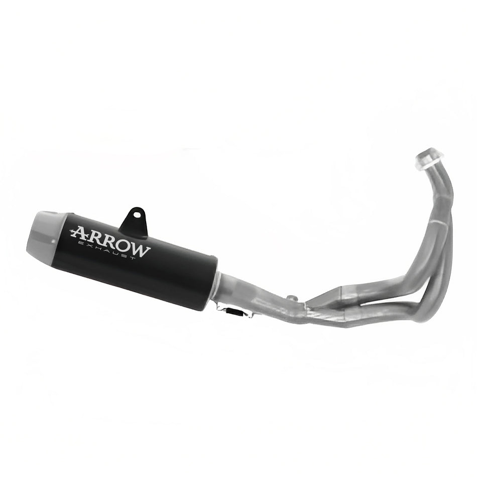 Arrow Kawasaki Z 650 RS 2021-2024 – Full system Rebel with carbon fibre rear end cap | Femon Parts