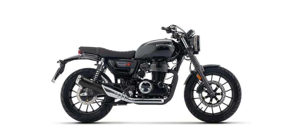 Arrow Honda GB 350 S 2025 – Rebel silencer with aluminum polish end cap