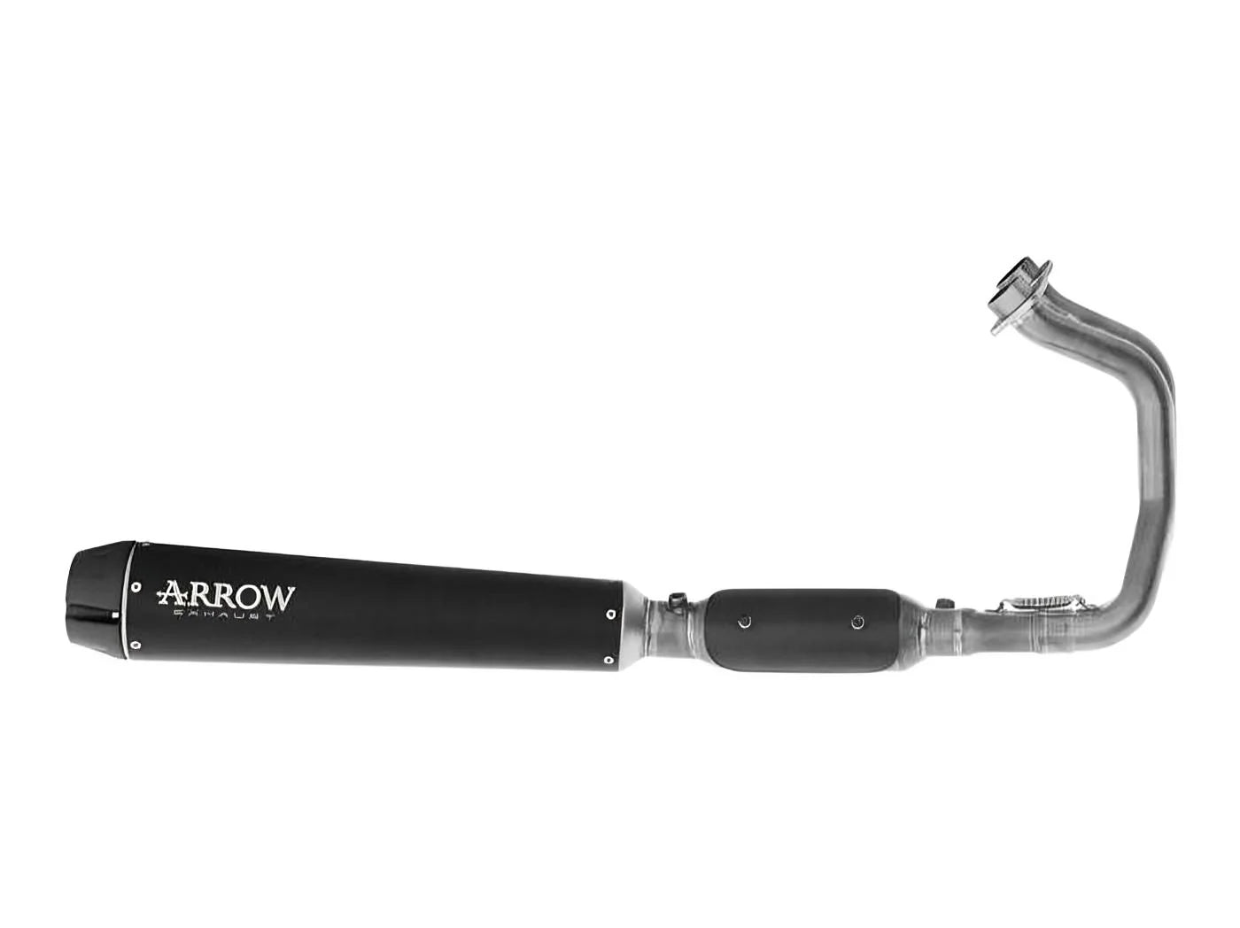 Arrow Kawasaki Vulcan S 650 2025 – Rebel silencer with aluminium polish end cap | Femon Parts