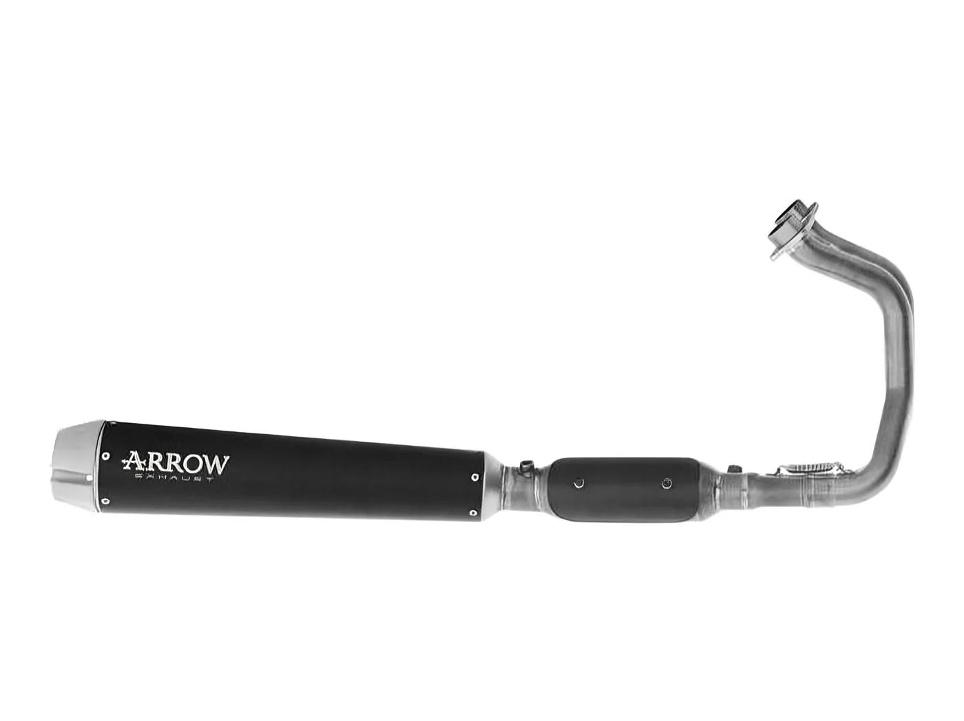 Arrow Kawasaki Vulcan S 650 2025 – Rebel silencer with aluminium polish end cap | Femon Parts