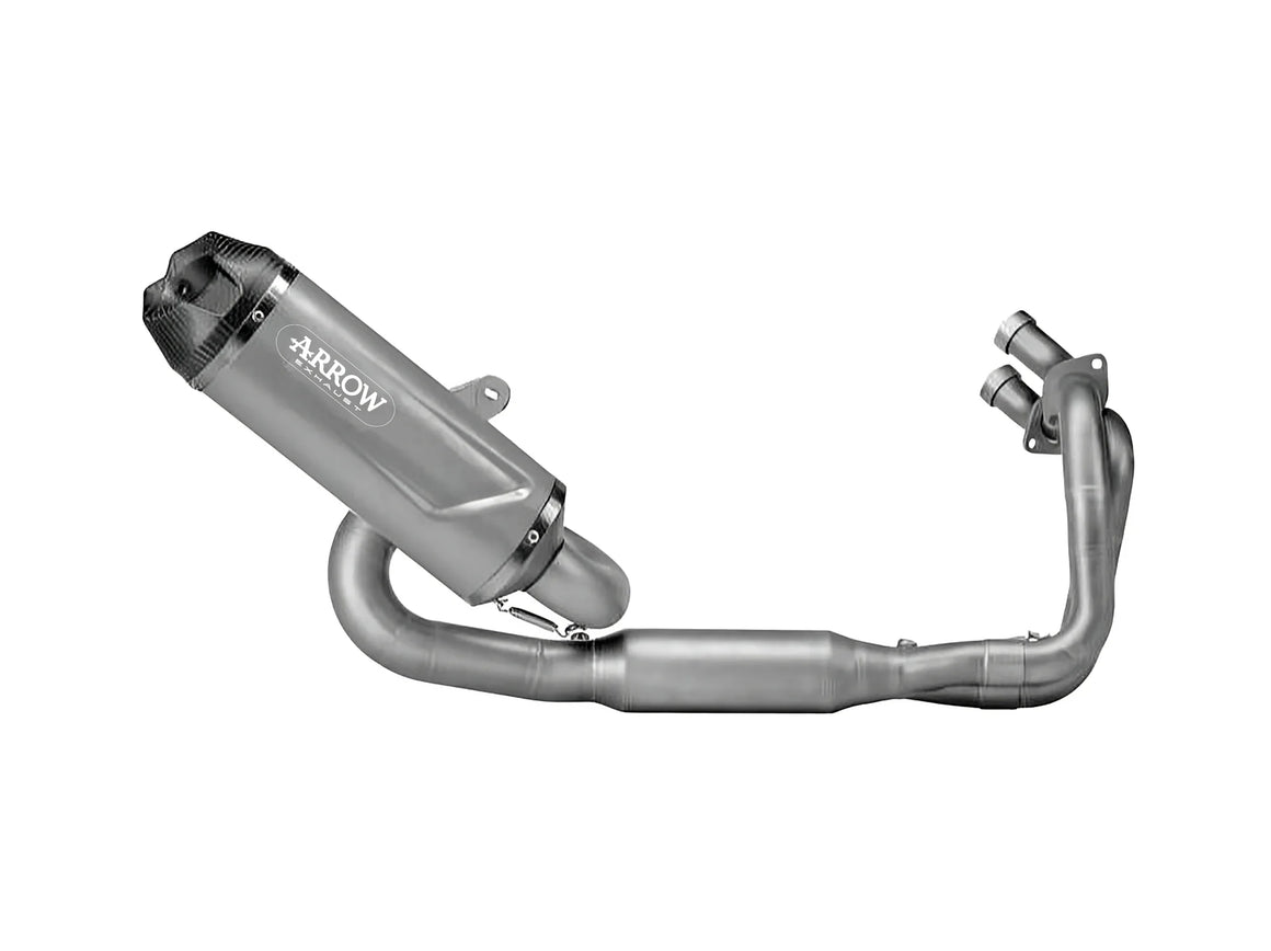 Arrow Kawasaki Z 650 (35Kw) 2024-2025 – Homologated full system with Indy Race EVO titanium silencer | Femon Parts