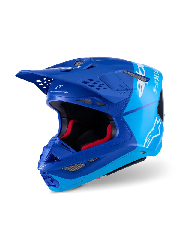 Helm S-M10 FLOOD Blauw/Zwart-Carbon