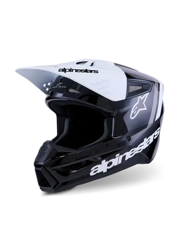 Helm SM3 RADIUM Zwart/Wit/Grijs