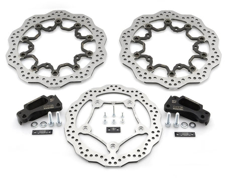 NG BRAKES Wave Floating Oversized Brake Disc Kit