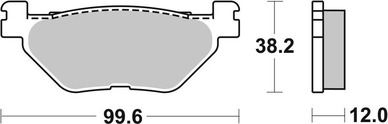 Brembo Scooter Sintered Metal Brake pads - 07052XS