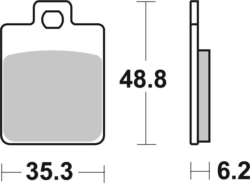 Brembo Scooter Sintered Metal Brake pads - 07067XS