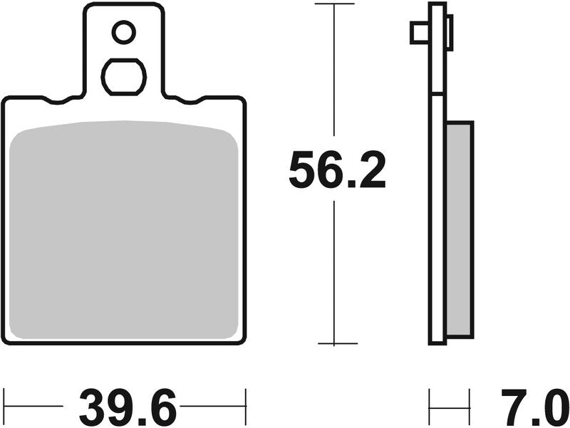 Brembo Street Sintered Metal Brake pads - 07BB01SP