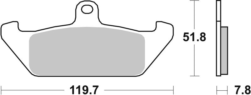 Brembo Street Carbon Ceramic Brake pads - 07BB0606