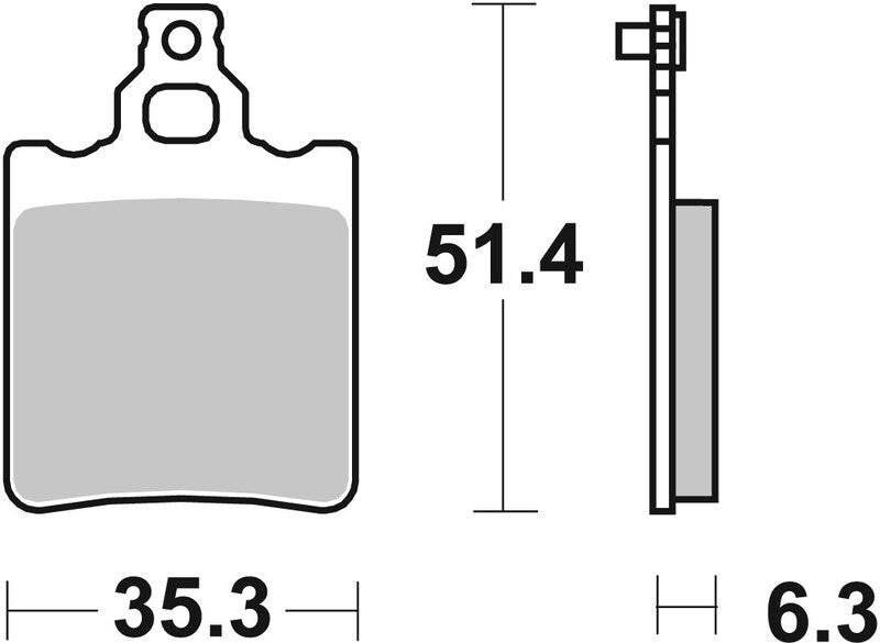 Brembo Off-Road Sintered Metal Brake pads - 07BB13SD