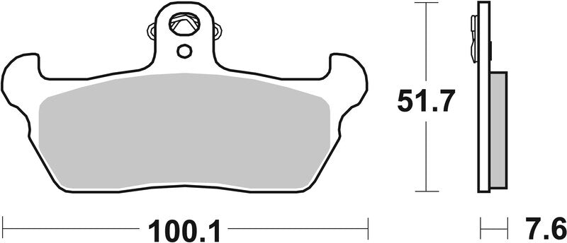 Brembo Street Carbon Ceramic Brake pads - 07BB1606