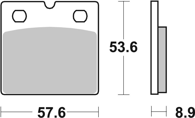 Brembo Street Sintered Metal Brake pads - 07BB21SA