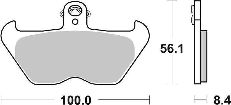 Brembo Street Carbon Ceramic Brake pads - 07BB2407