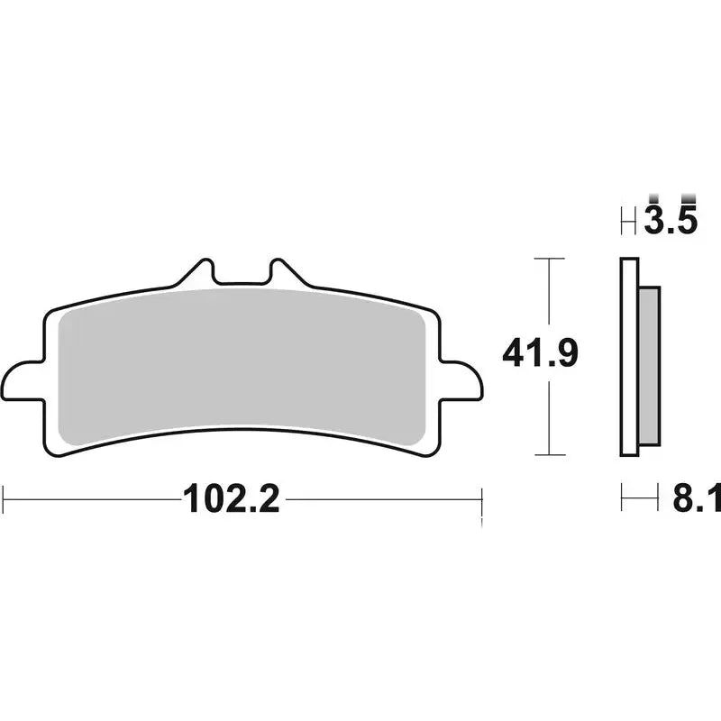 Brembo Competition Carbon Ceramic Brake pads - 07BB37RC