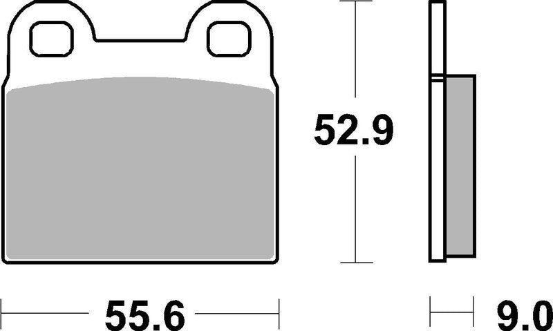 Brembo Street Carbon Ceramic Brake pads - 07GR6007