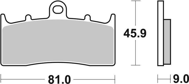 Brembo Street Sintered Metal Brake pads - 07GR62LA