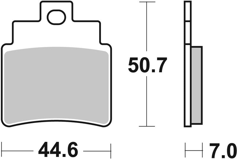 Brembo Off-Road Sintered Metal Brake pads - 07GR71SD