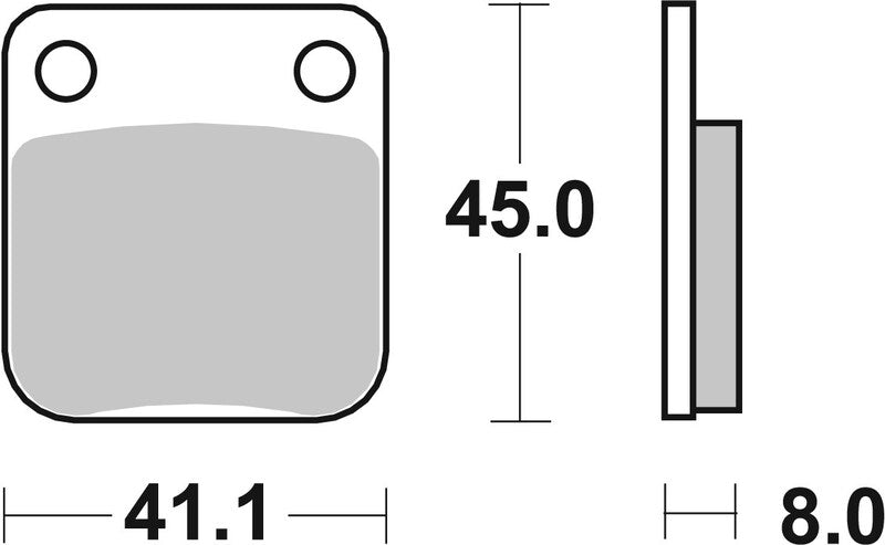 Brembo Off-Road Sintered Metal Brake pads - 07HO09SX
