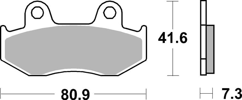 Brembo Off-Road Sintered Metal Brake pads - 07HO15SD