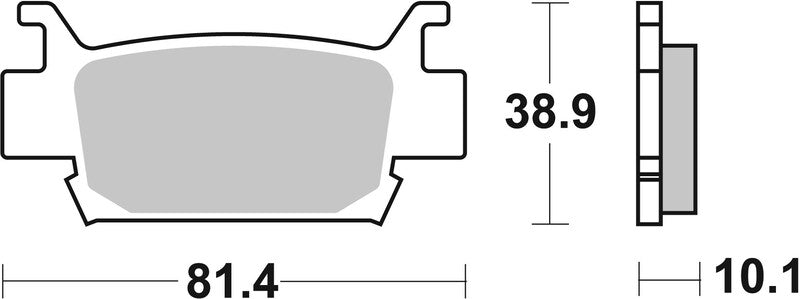 Brembo Off-Road Sintered Metal Brake pads - 07HO58SD