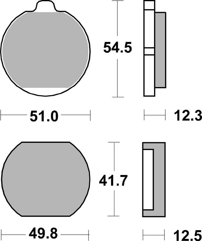 Brembo Street Carbon Ceramic Brake pads - 07KA0122