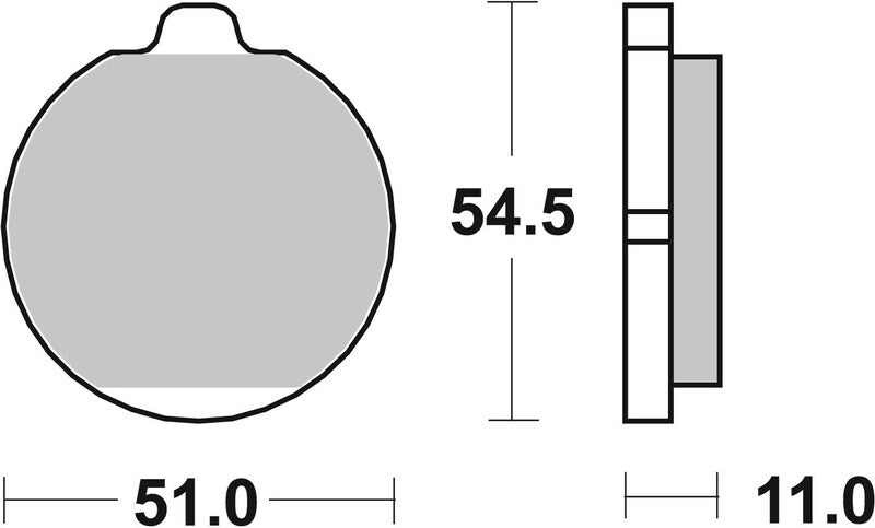 Brembo Street Carbon Ceramic Brake pads - 07KA0414